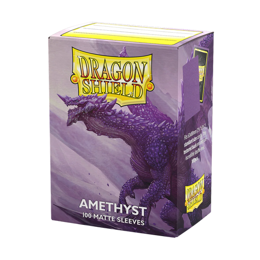 Dragon Shield Sleeves Standard Size 100pk - Matte Amethyst