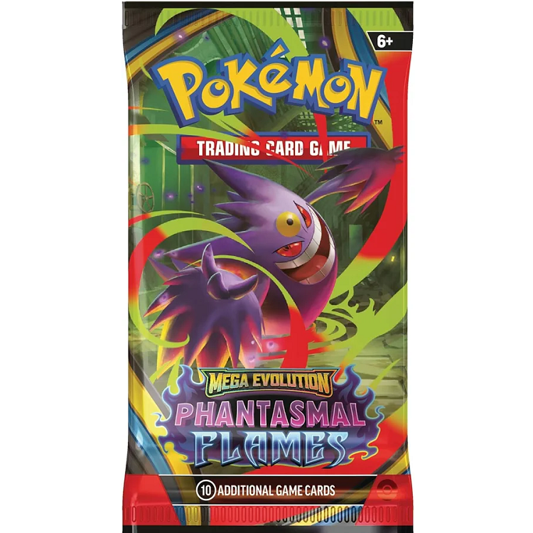 Pokemon TCG: Mega Evolutions - Phantasmal Flames Booster Pack