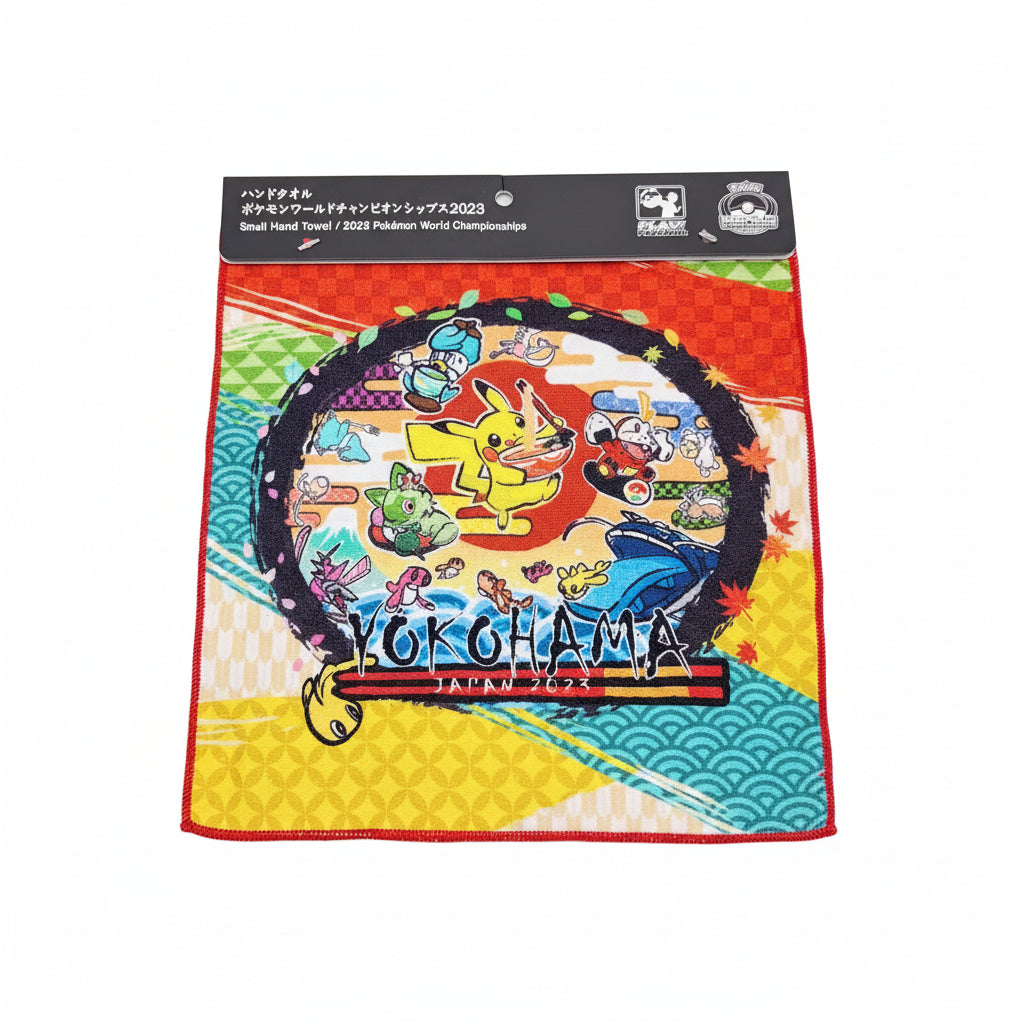 Pokemon Worlds 2023 Hand Towel - Pikachu Paldea Starters