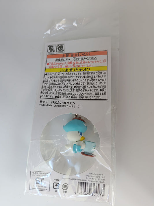 Pokemon Worlds 2023 Keychain - Quaxly Bag Charm