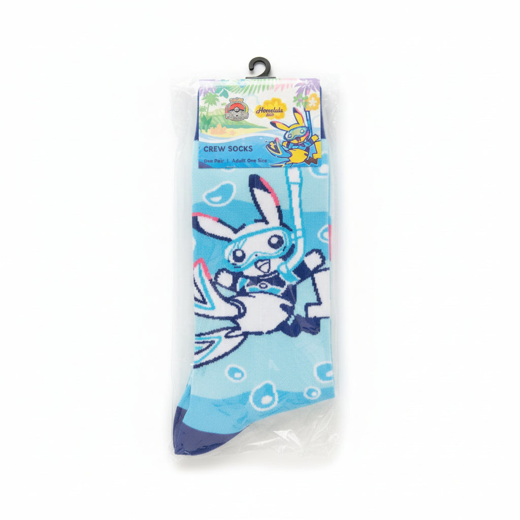Pokemon Worlds 2024 Socks - Snorkeling Pikachu