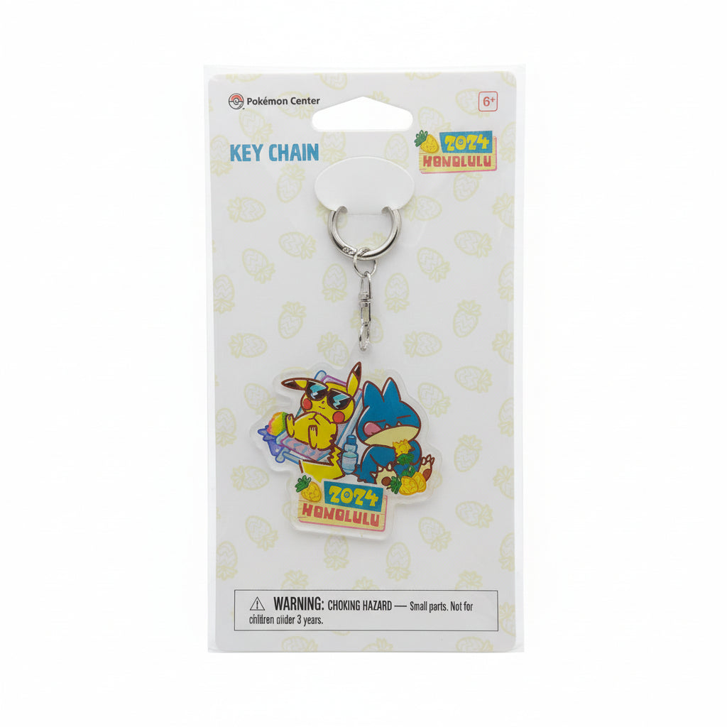 Pokemon Worlds 2024 Keychain - Munchlax Pikachu