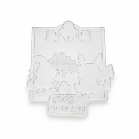 Pokemon Worlds 2024 Metal Sign - Sobble Pikachu