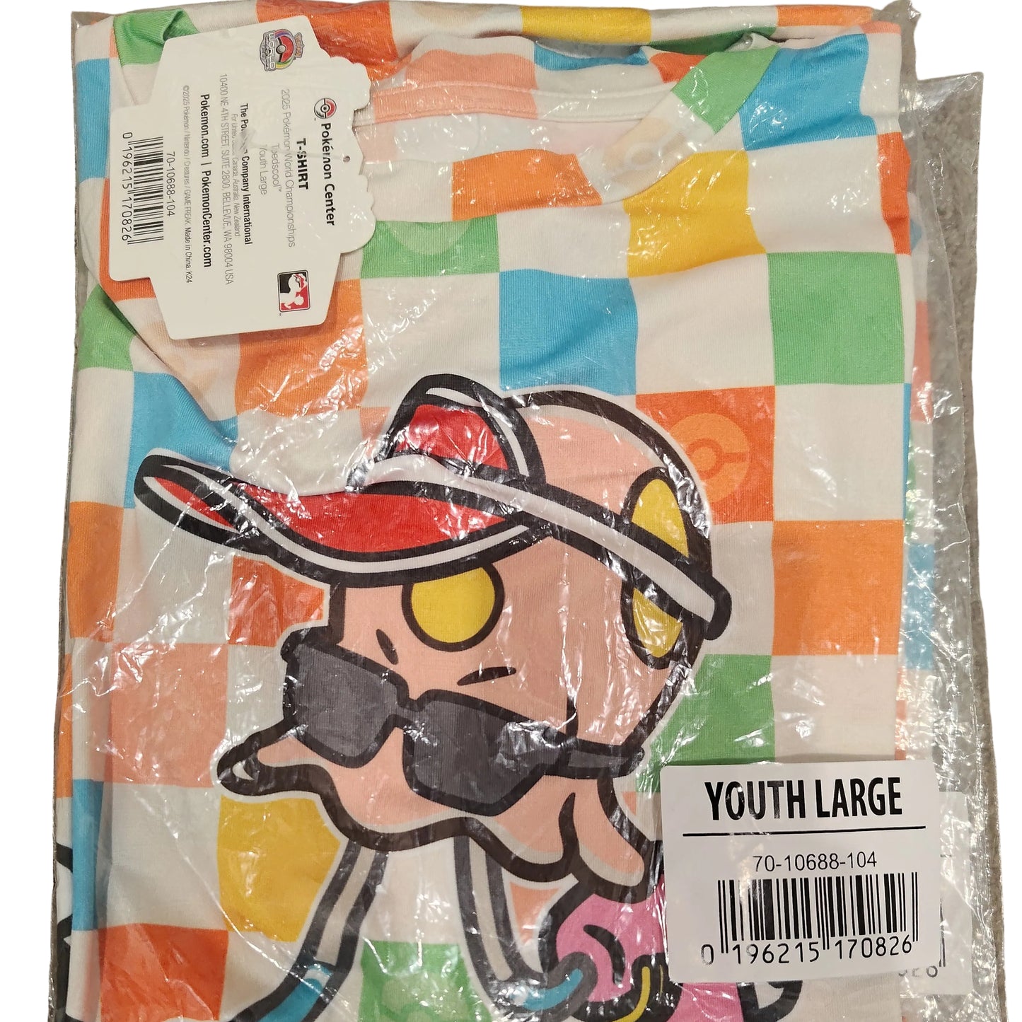 Pokemon Worlds 2025 - Toedscool Shirt Youth Large