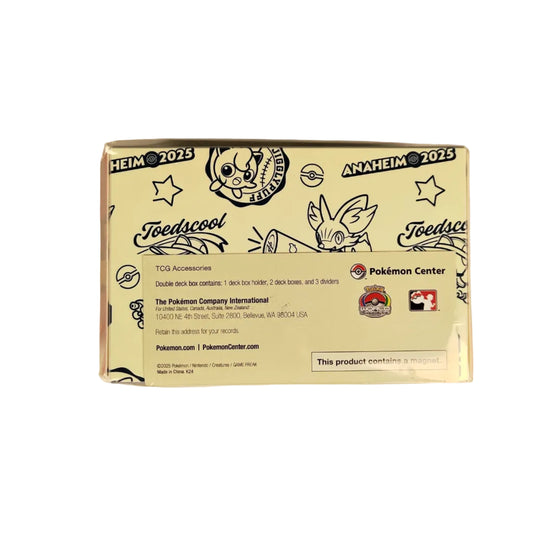 Pokemon Worlds 2025 - Varsity Pikachu Double Deck Box