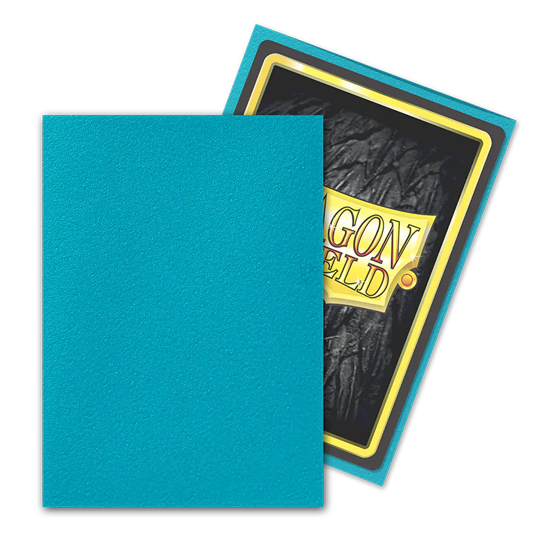 Dragon Shield Sleeves Standard Size 100pk - Matte Turquoise