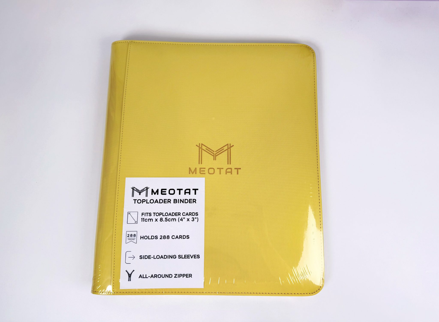 Meotat Zip TCG Top Loader Binder - 9 Pocket (288 Slot)