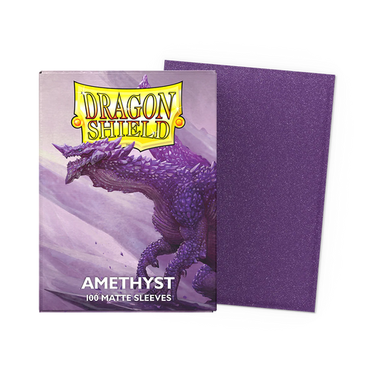 Dragon Shield Sleeves Standard Size 100pk - Matte Amethyst