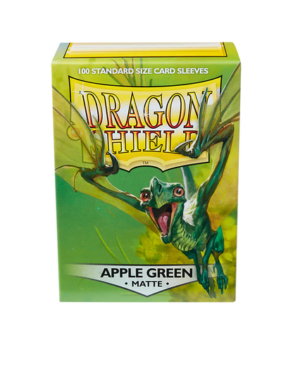 Dragon Shield Sleeves Standard Size 100pk - Matte Apple Green