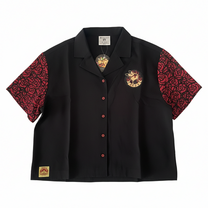 Arcanine Rockabilly Collar Shirt XL