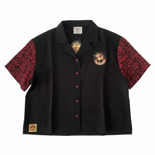 Arcanine Rockabilly Collar Shirt XL