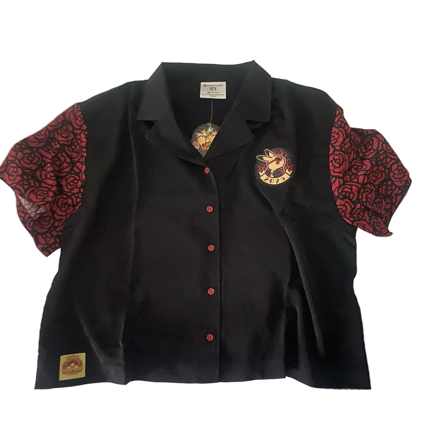 Pokemon Worlds 2025 - Arcanine Collar Shirt - XL
