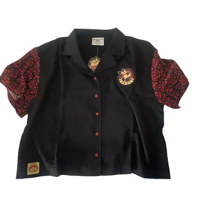 Pokemon Worlds 2025 - Arcanine Collar Shirt - XL