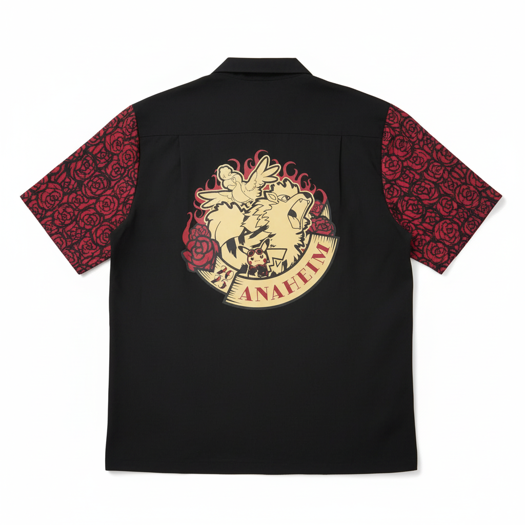 Pokemon Worlds 2025 Shirt - Arcanine Collar XL