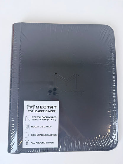 Meotat Zip TCG Top Loader Binder - 4 Pocket (128 Slot)