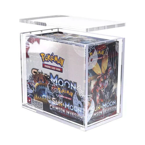 Pokemon Booster Box Premium Magnetic Acrylic Case