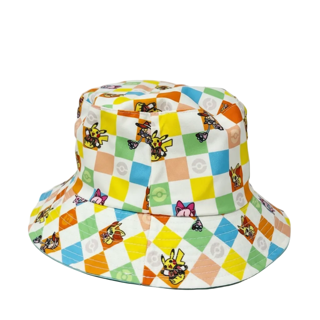 Pokemon Worlds 2025 - Reversable Bucket Hat Pikachu