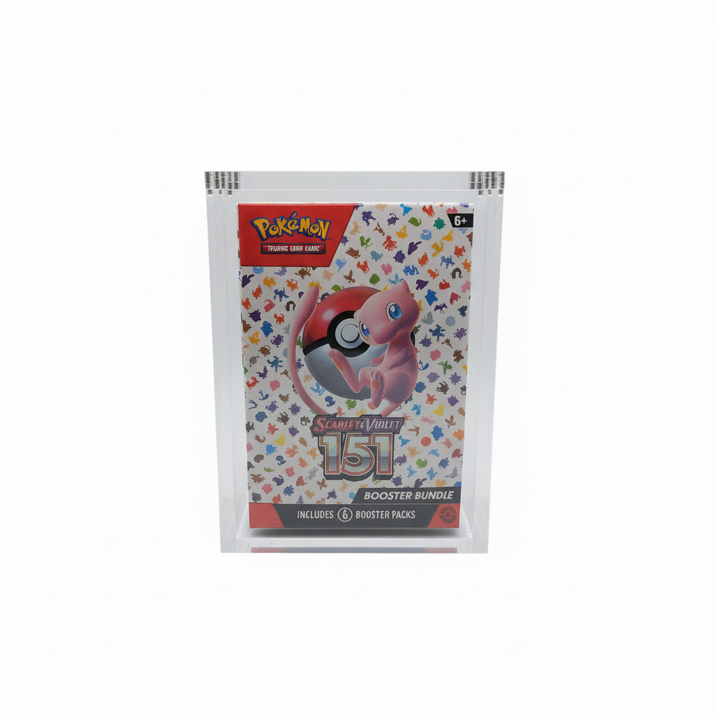 Pokemon Booster Bundle Premium Magnetic Acrylic Display Case