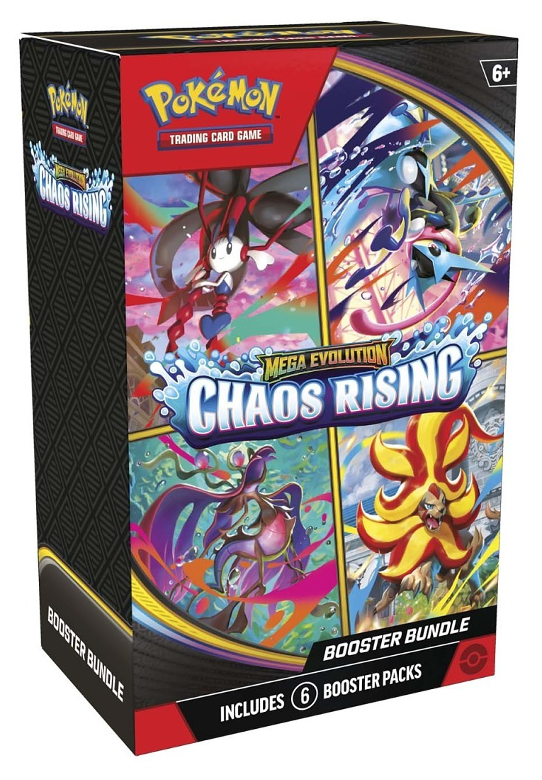 Pokémon TCG: Mega Evolution-Chaos Rising Booster Bundle