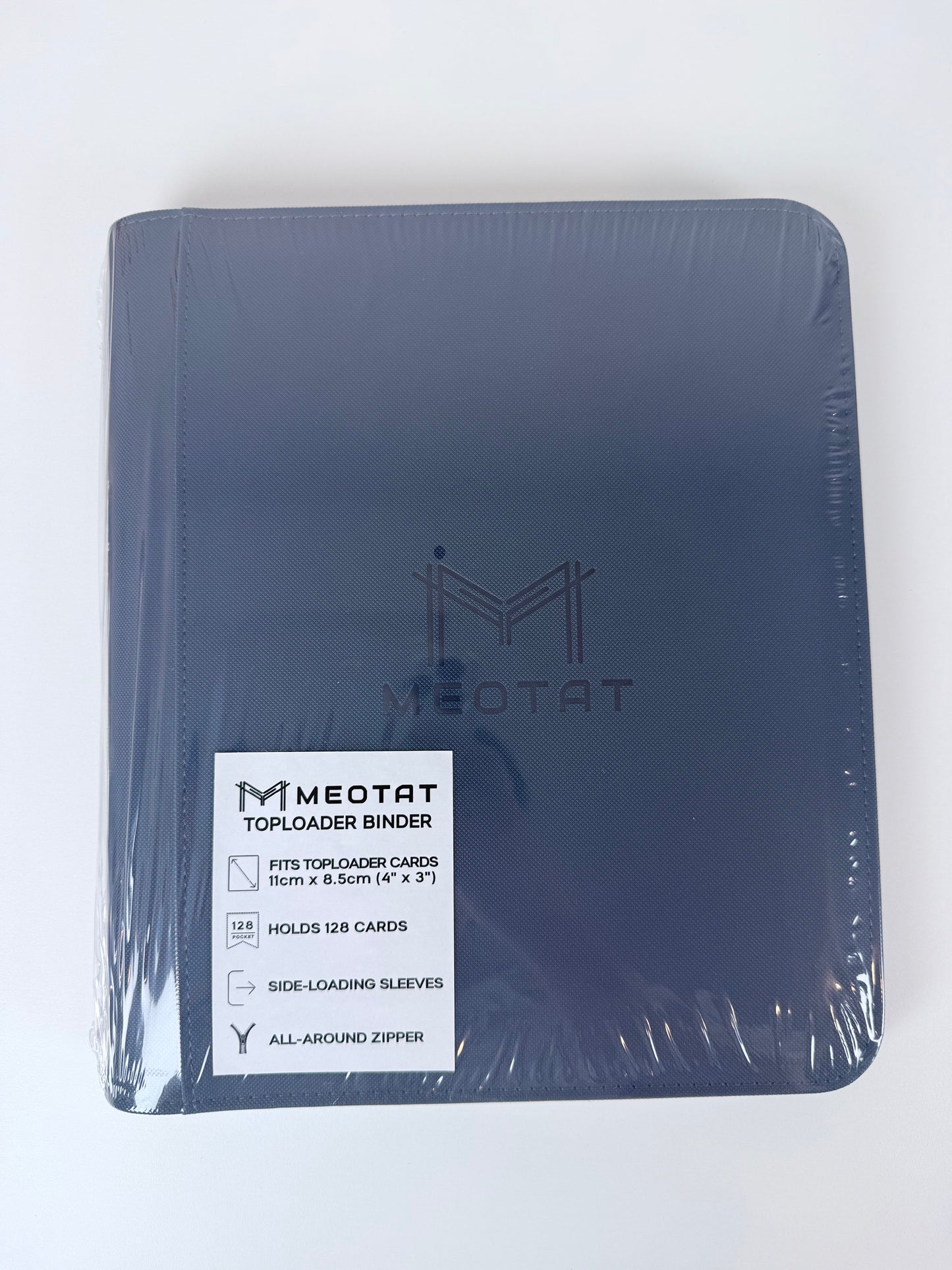Meotat Zip TCG Top Loader Binder - 4 Pocket (128 Slot)