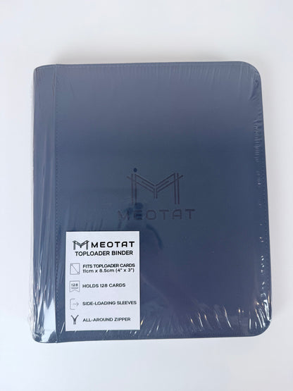 Meotat Zip TCG Top Loader Binder - 4 Pocket (128 Slot)