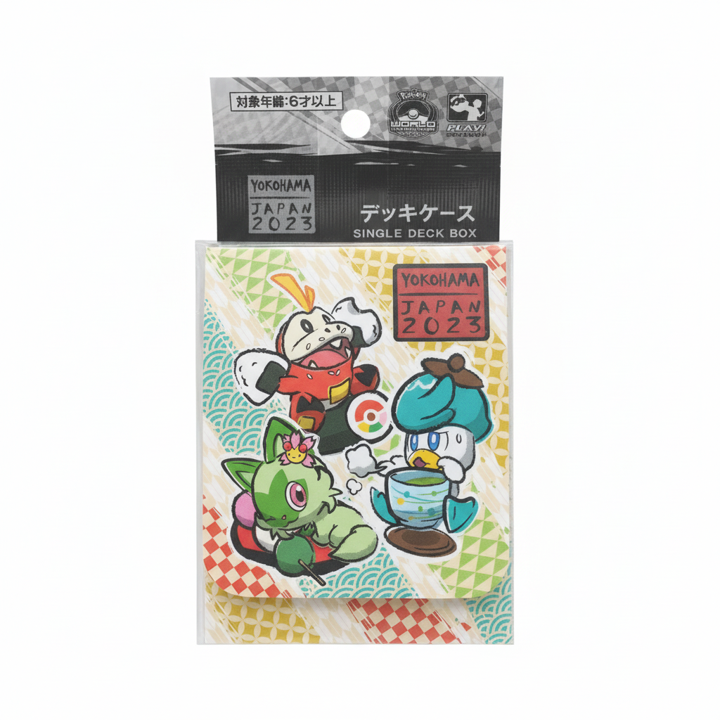 Pokemon Worlds 2023 Deck Box - Paldeda Starters