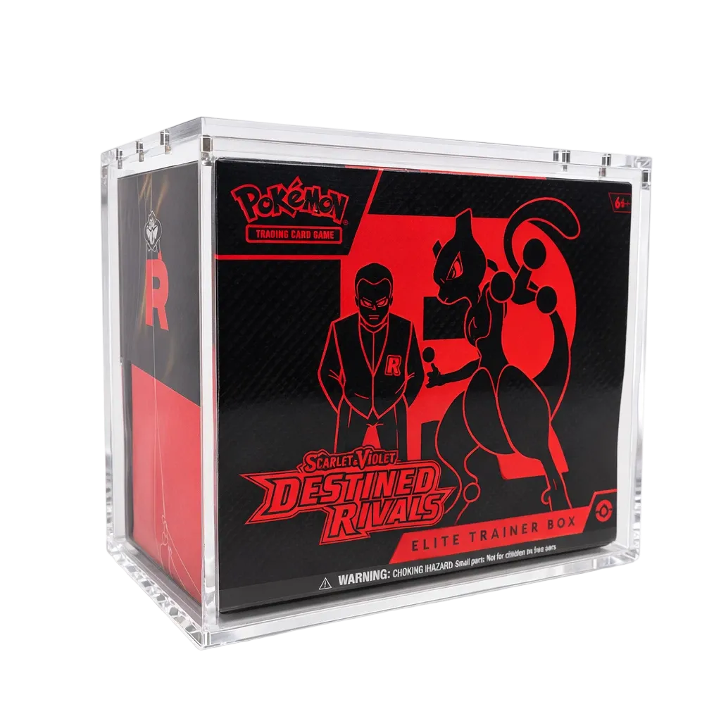 Pokemon Elite Trainer Box (ETB) Premium Magnetic Acrylic Display Case