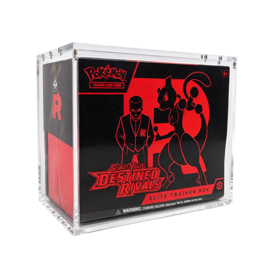 Pokemon Elite Trainer Box (ETB) Premium Magnetic Acrylic Display Case
