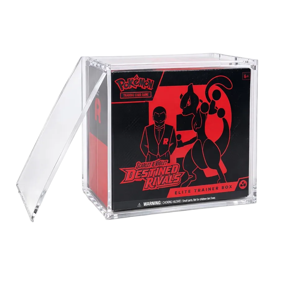 Pokemon Elite Trainer Box (ETB) Premium Magnetic Acrylic Display Case