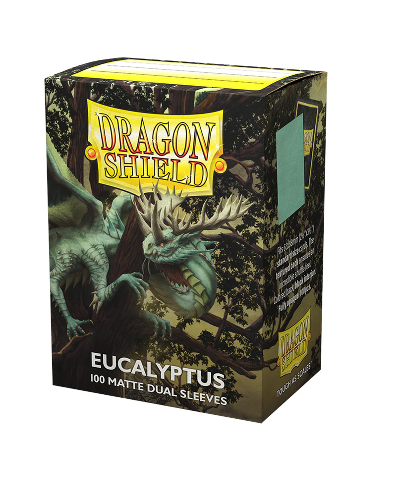 Dragon Shield Sleeves Standard Size 100pk - Matte Dual Eucalyptus