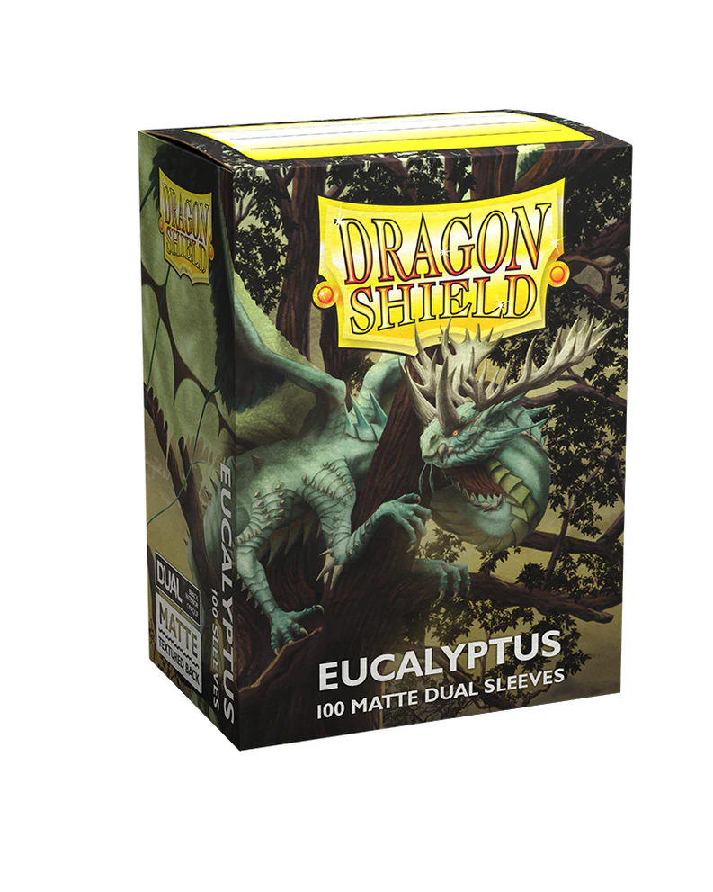 Dragon Shield Sleeves Standard Size 100pk - Matte Dual Eucalyptus