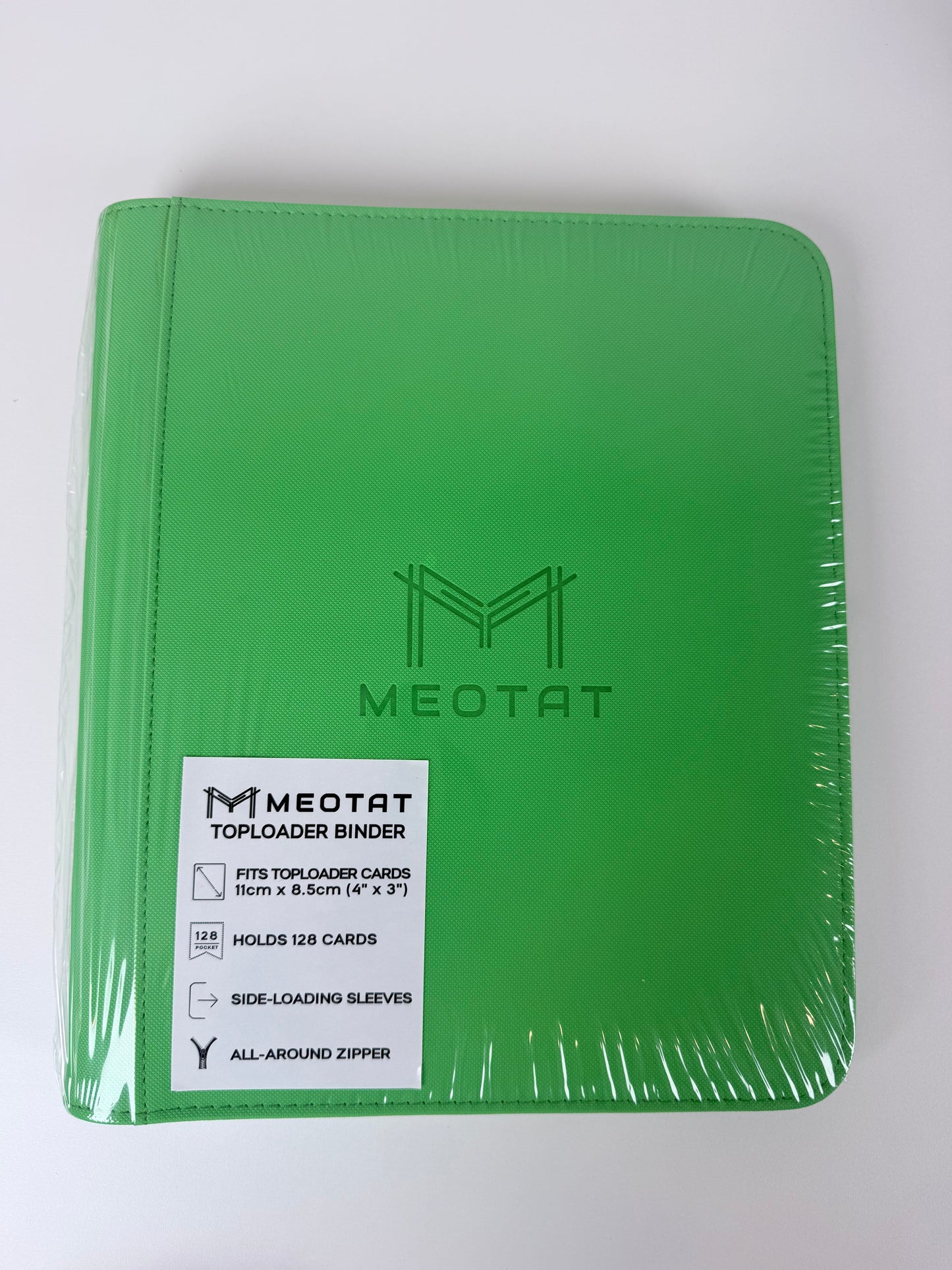 Meotat Zip TCG Top Loader Binder - 4 Pocket (128 Slot)