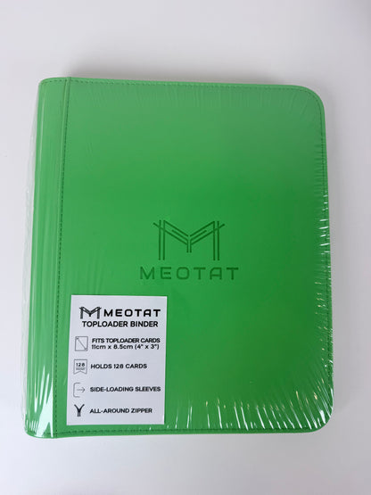 Meotat Zip TCG Top Loader Binder - 4 Pocket (128 Slot)