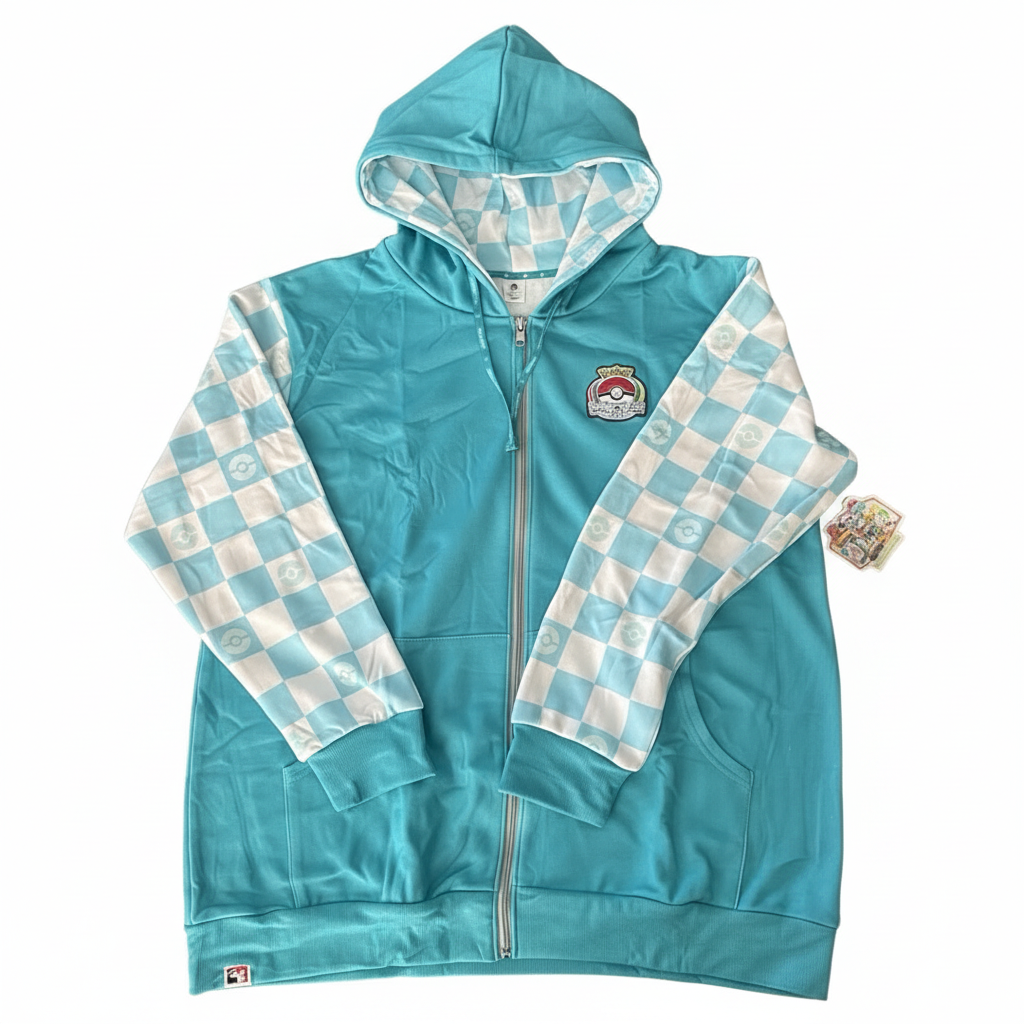 Pokemon Worlds 2025 - Blue Hoodie Youth 2XL (Adult S)