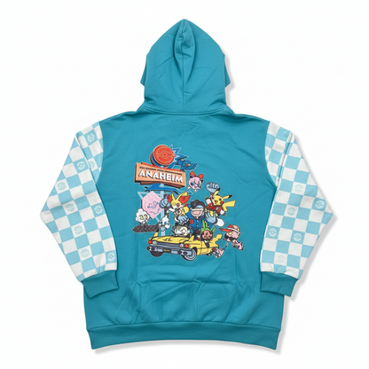 Pokemon Worlds 2025 - Blue Hoodie Youth 2XL (Adult S)