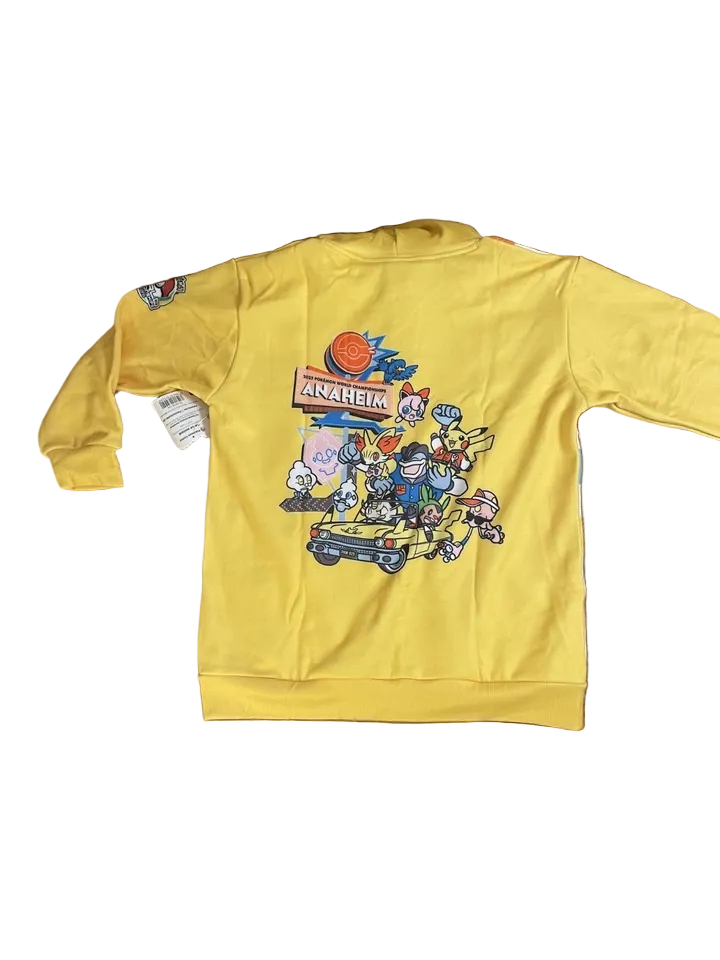 Pokemon Worlds 2025 - Yellow Hoodie Youth XL (Adult XS)