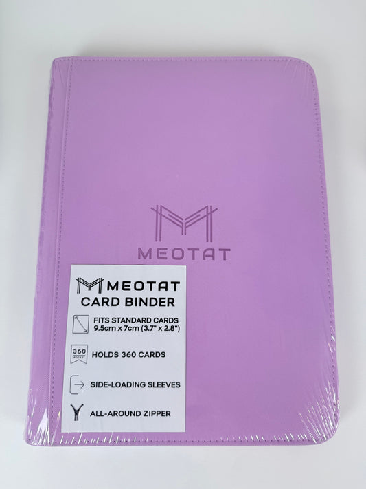 Meotat Zip TCG Standard Binder - 9 Pocket (360 Slot)