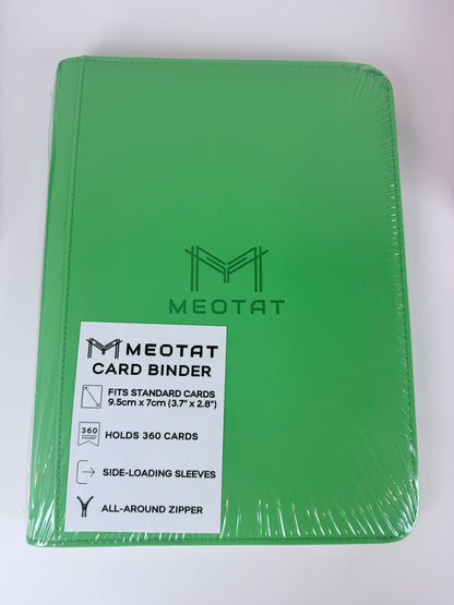 Meotat Zip TCG Standard Binder - 9 Pocket (360 Slot)