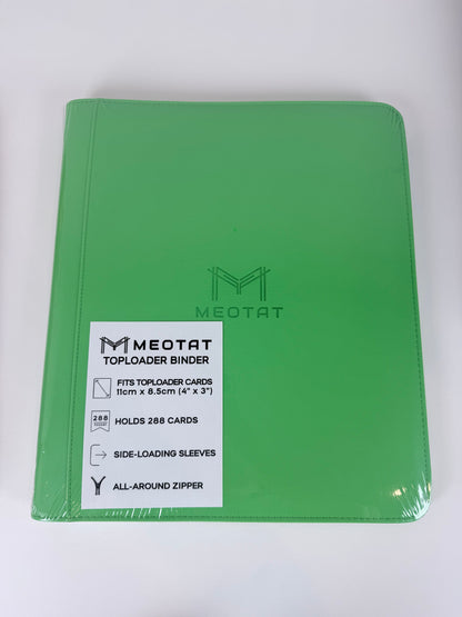 Meotat Zip TCG Top Loader Binder - 9 Pocket (288 Slot)