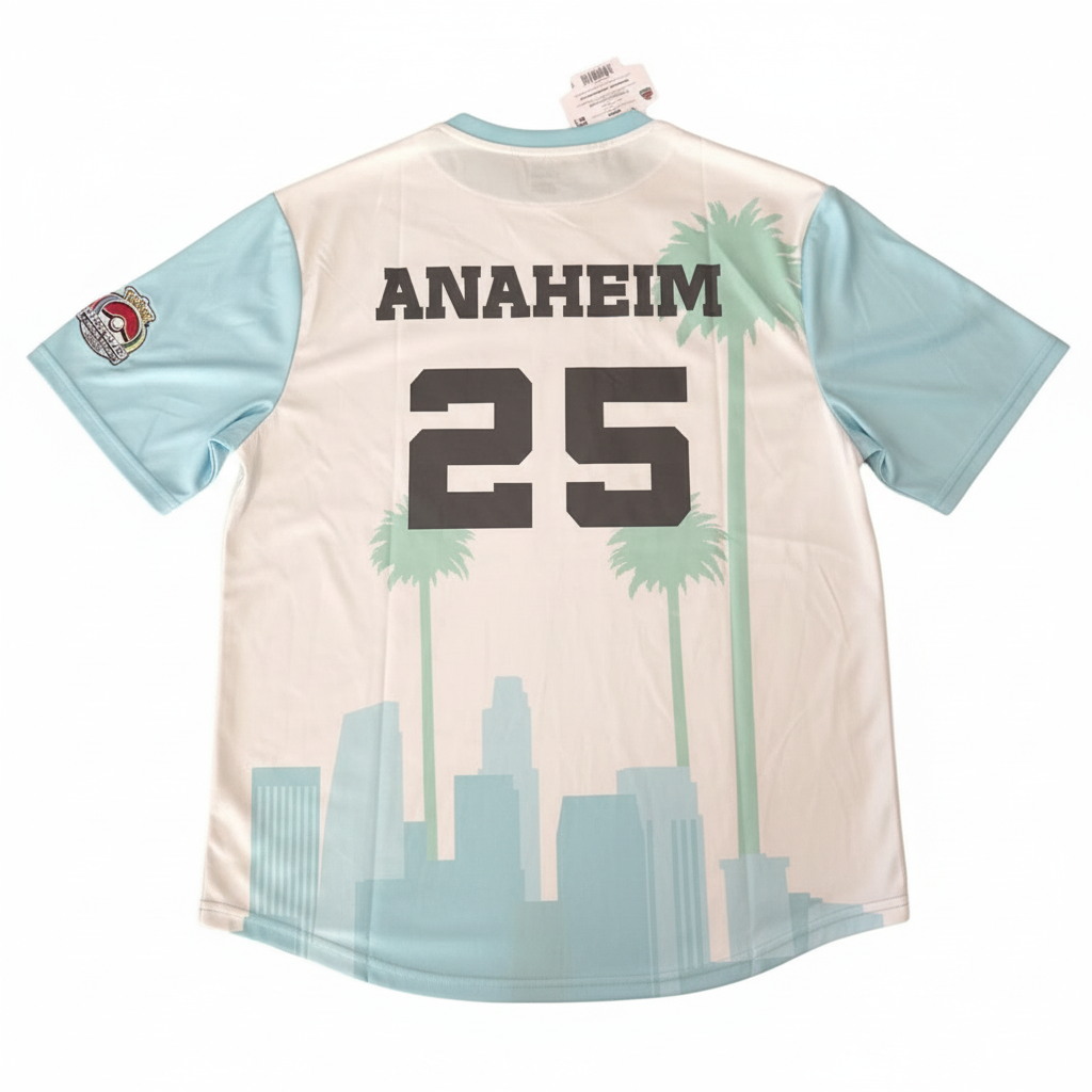 Pokemon Worlds 2025 - Anaheim Jersey Shirt