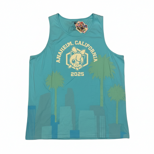 Pokemon Worlds 2025 - Blue Jigglypuff Tank Top/Singlet
