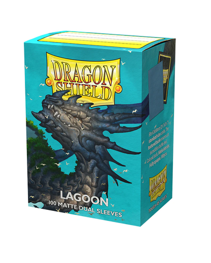 Dragon Shield Sleeves Standard Size 100pk - Matte Dual Lagoon