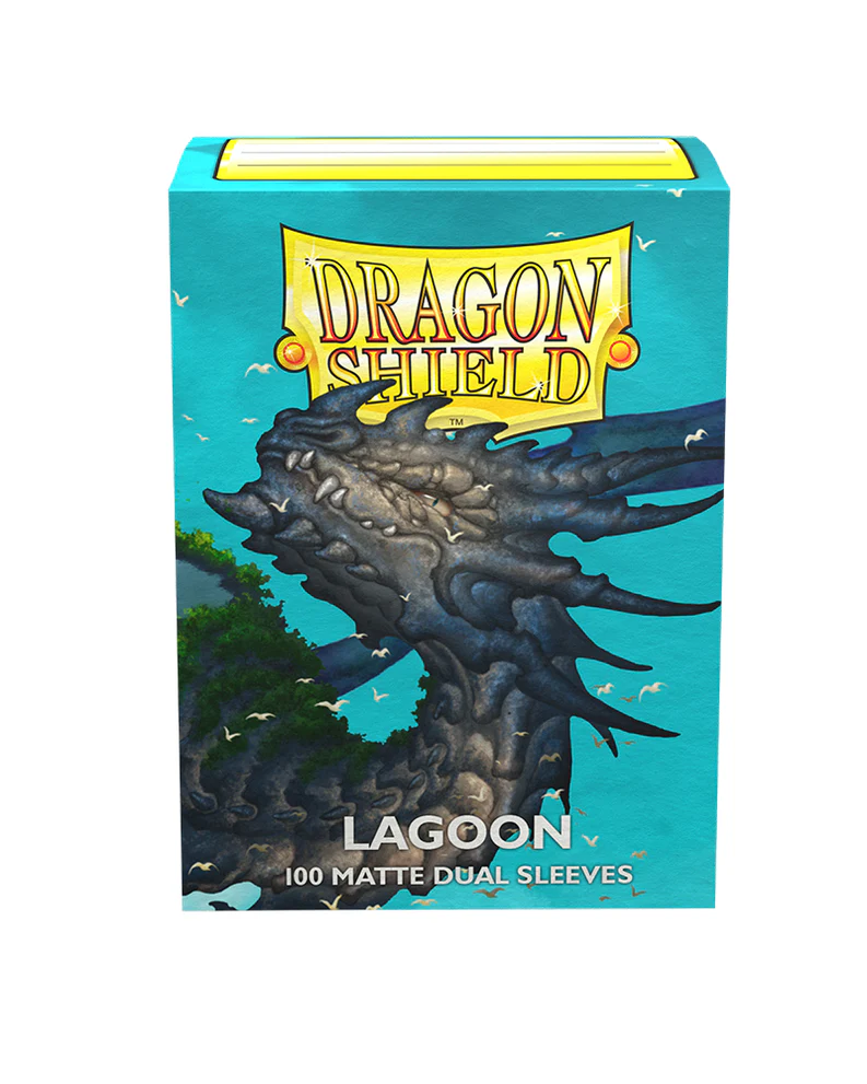 Dragon Shield Sleeves Standard Size 100pk - Matte Dual Lagoon