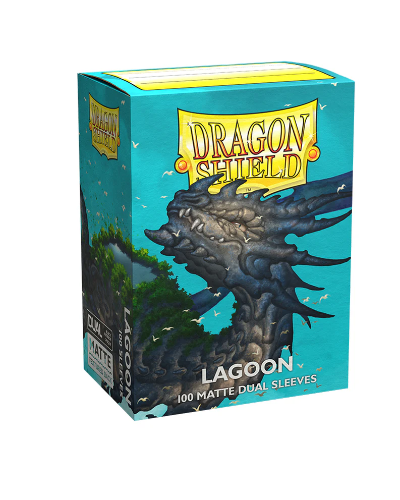Dragon Shield Sleeves Standard Size 100pk - Matte Dual Lagoon