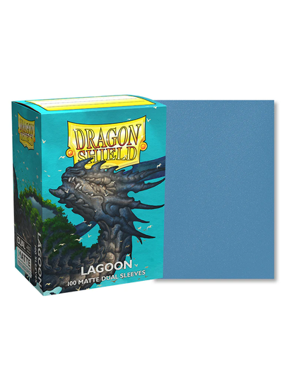 Dragon Shield Sleeves Standard Size 100pk - Matte Dual Lagoon
