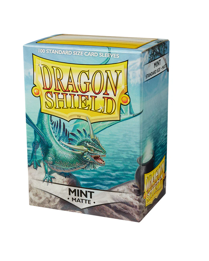 Dragon Shield Sleeves Standard Size 100pk - Matte Mint