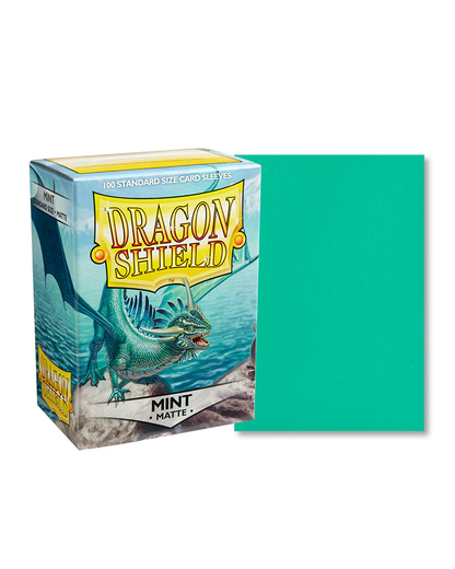 Dragon Shield Sleeves Standard Size 100pk - Matte Mint