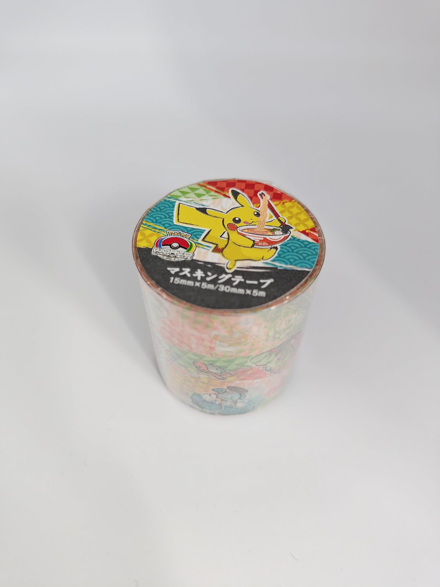 Pokemon Worlds 2023 Masking Tape - Pikachu Ramen Paldea Starters