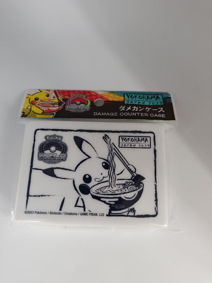 Pokemon Worlds 2023 Damage Counter & Dice Box - Pikachu Ramen