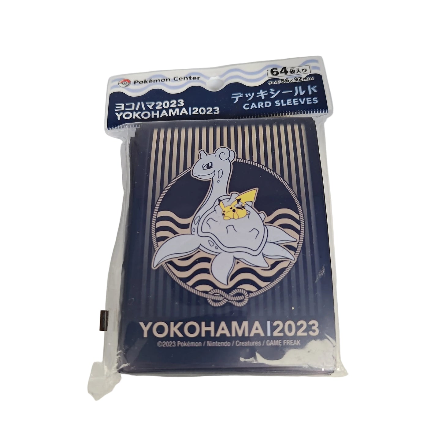 Pokemon Worlds 2023 Card Sleeves - Yokohama Lapras - 65